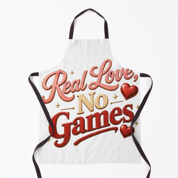 Item preview, Real Love No Game Relationship Quote designed and sold by JagrDesigns.