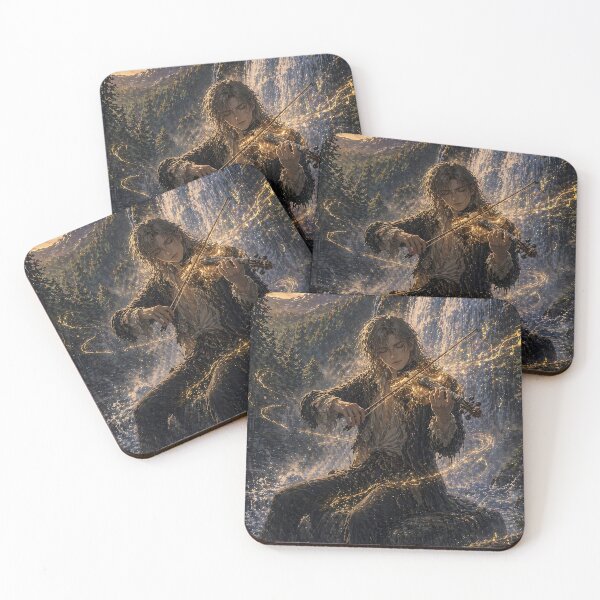 Item preview, Fossegrimen — The Waterfall Fiddler of Norse Legend designed and sold by NorseFables.