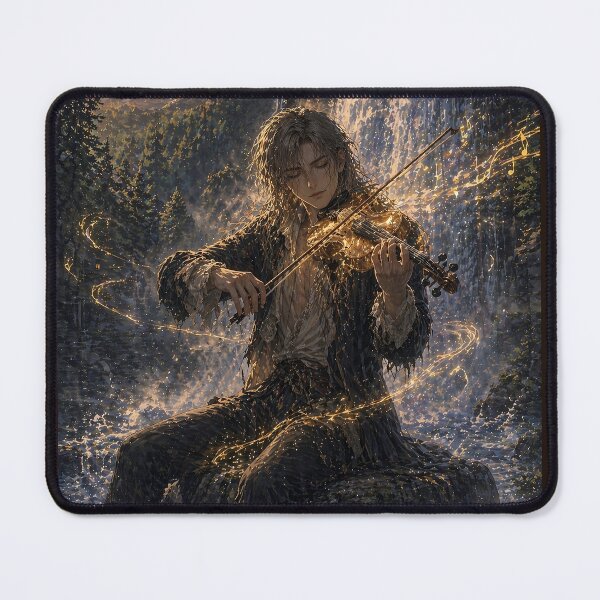 Item preview, Fossegrimen — The Waterfall Fiddler of Norse Legend designed and sold by NorseFables.