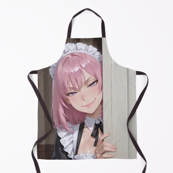 Item preview, KOUKATSU: The Devious Maid Peeking Cute Mischief Waifu designed and sold by BorgSpareParts.