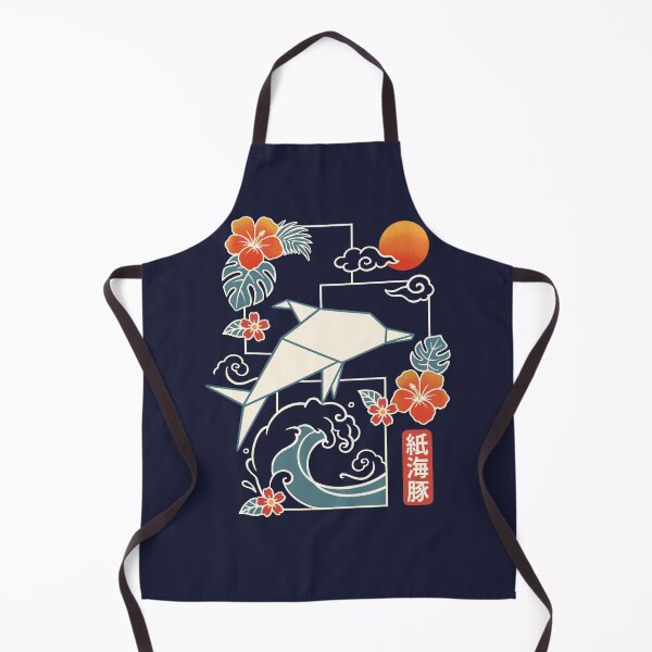 Item preview, Kami-iruka: Minimalist Origami Dolphin - Japanese Geometric Sea Art designed and sold by NemiMakeit.