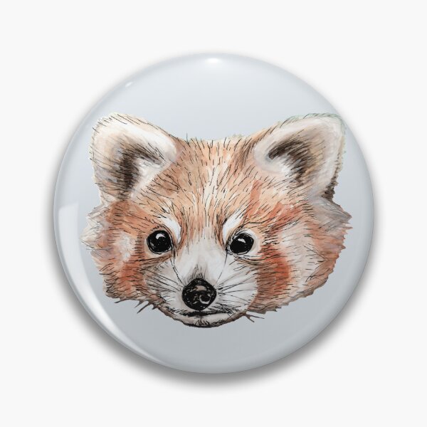 Item preview, Fluffy baby red panda cutout designed and sold by helengarvey.