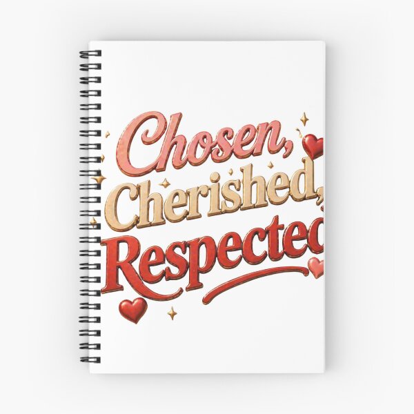 Item preview, Chosen Cherished Respected Self Respect Quote designed and sold by JagrDesigns.