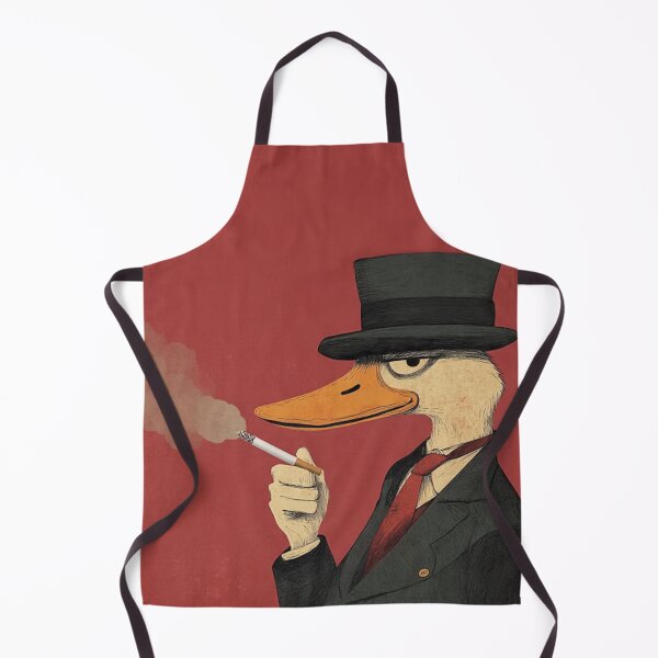 Item preview, Capitalist Duck smoking a cigarette designed and sold by MorningFive.
