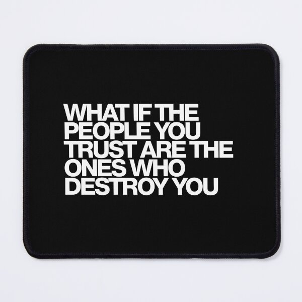 Item preview, What If The People You Trust Are The Ones Who Destroy You - Beef Season 2 Art designed and sold by dsxclothing.