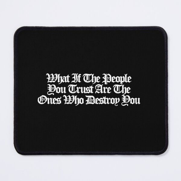 Item preview, What If The People You Trust Are The Ones Who Destroy You - Beef Season 2 Art designed and sold by dsxclothing.