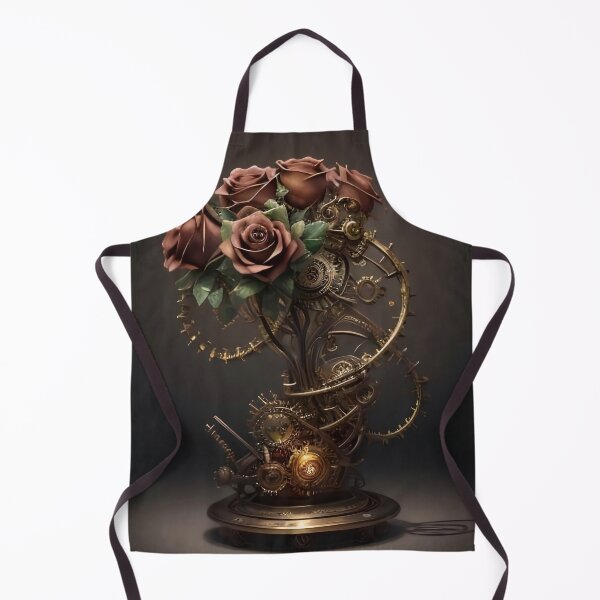 Item preview, Eternal Bloom: Steampunk Clockwork Rose Bouquet designed and sold by Serene Strokes Art.