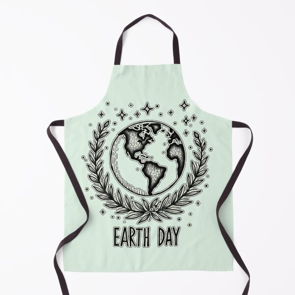 Item preview, Earth Day Black and White | Save The Planet Emblem designed and sold by PriyaMagic.