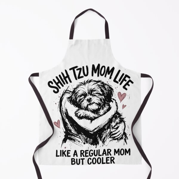 Item preview, Funny Shih Tzu Mom Like A Regular Mom But Cooler Dog Lover designed and sold by AnimaThread.