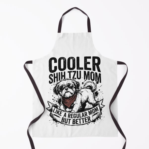 Item preview, Funny Shih Tzu Mom Like A Regular Mom But Cooler Dog Lover designed and sold by AnimaThread.