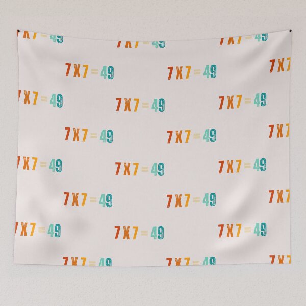 Item preview, Funny Meme 7 x 7 = 49 Gen Alpha Funny Maths  designed and sold by erozzz.