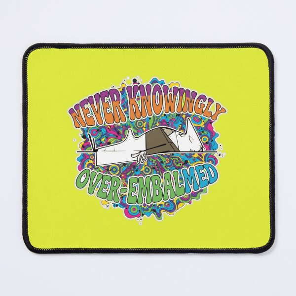 Item preview, Never Knowingly Over-embalmed Trippy Poster designed and sold by NickWhittleArt.