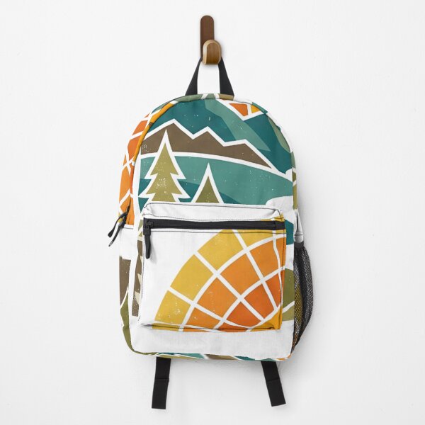 Item preview, Paisaje Naturaleza Vintage Montañas Río – Diseño outdoor retro designed and sold by JA World - Art & Design.