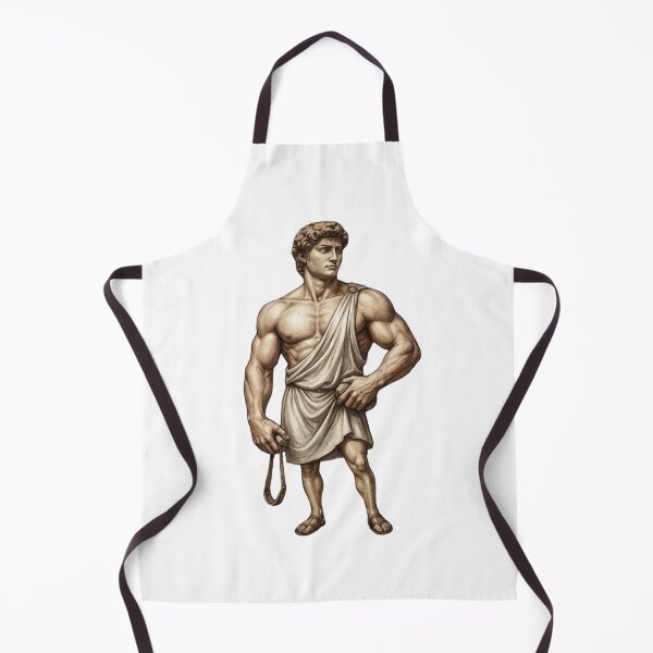 Item preview, Greek Warrior Who Never Skips Chest Day Leg Day Meme designed and sold by Arqon.