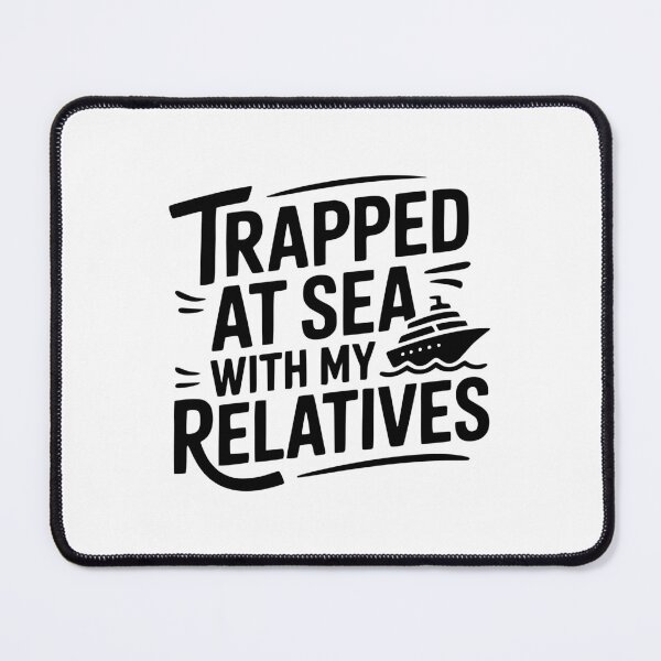 Item preview, Trapped At Sea With My Relatives designed and sold by theartfulaspie.