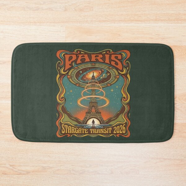 Item preview, Paris 2026: Stargate Transit - 70s Retro Sci-Fi Aesthetic designed and sold by Stardust Motel.