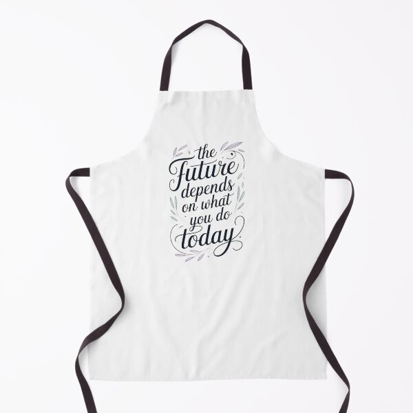 Item preview, Motivational Quote The Future Depends On What You Do Today Typography designed and sold by Cool-cat-art.