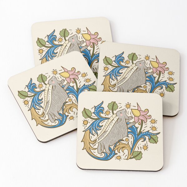 Item preview, Cute Medieval Goat Illustration Design designed and sold by MariOyama.