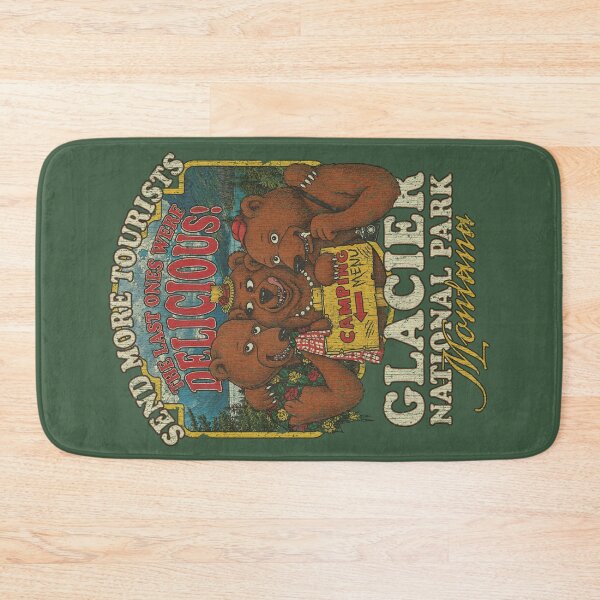 Item preview, Send More Tourists Glacier National Park Montana 1992 designed and sold by AstroZombie6669.