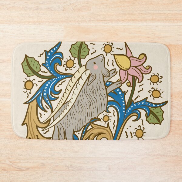 Item preview, Cute Medieval Goat Illustration Design designed and sold by MariOyama.