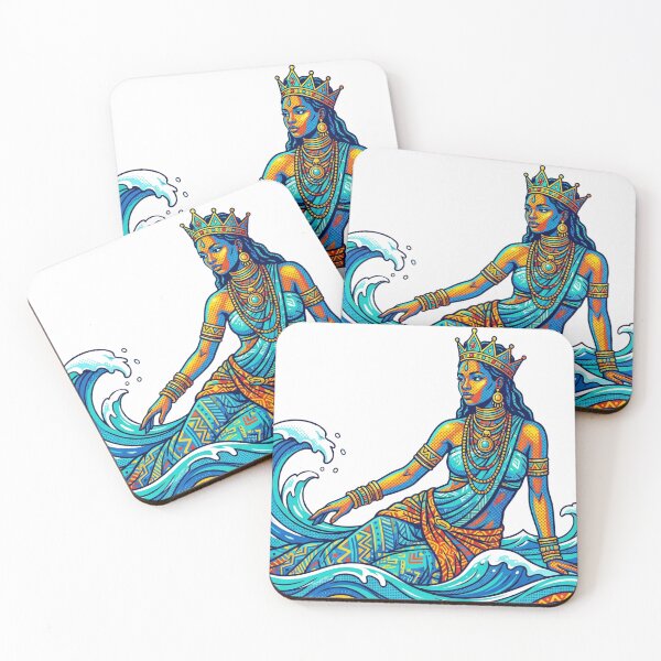 Item preview, iemanja yemoja umbanda rainha do mar designed and sold by Edu-Mendonca.