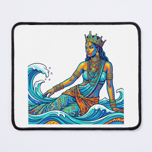 Item preview, iemanja yemoja umbanda rainha do mar designed and sold by Edu-Mendonca.