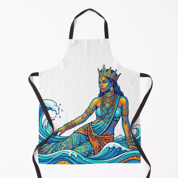 Item preview, iemanja yemoja umbanda rainha do mar designed and sold by Edu-Mendonca.