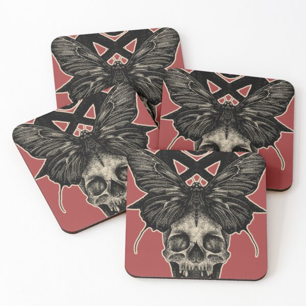 Item preview, Gothic Skull Moth Dark Art designed and sold by Velmoraq.