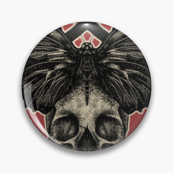 Item preview, Gothic Skull Moth Dark Art designed and sold by Velmoraq.