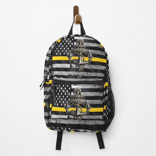 Item preview, 911 Dispatcher Anchor – Thin Gold Line American Flag Design designed and sold by artistwill.