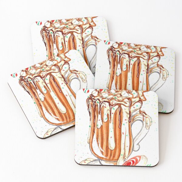 Item preview, Cozy Hot Chocolate Dessert Drink designed and sold by Velmoraq.