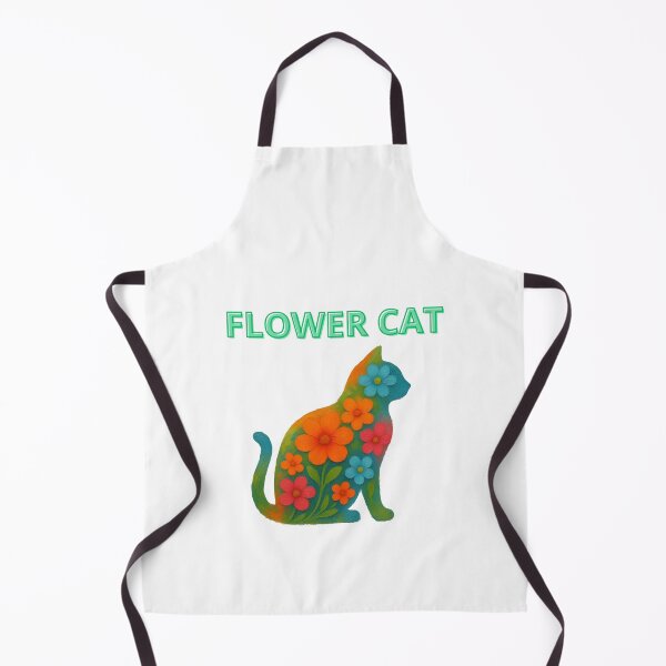 Item preview, Flower Cat T-shirt Gifts designed and sold by ZemVibe.