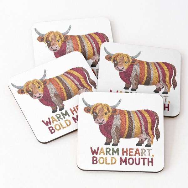 Item preview, Warm Heart, Bold Mouth designed and sold by theartfulaspie.