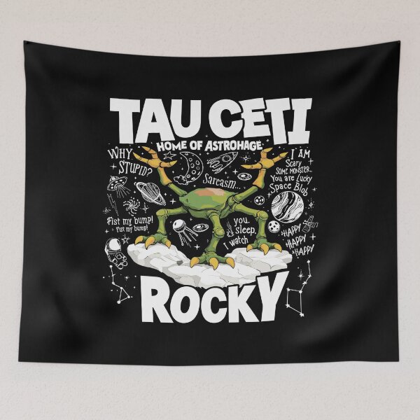 Item preview, Rocky-Project Hail Mary  designed and sold by Krasnovaovaova.