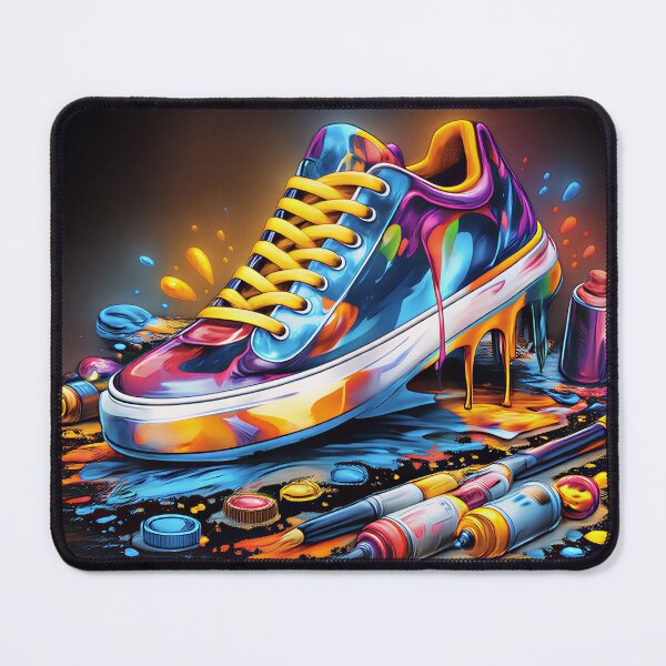 Item preview, Vibrant Painted Sneaker Explosion designed and sold by BoB-66.