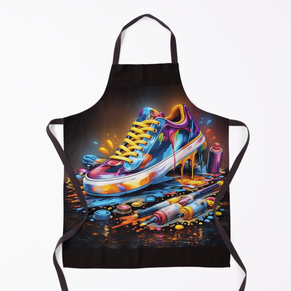Item preview, Vibrant Painted Sneaker Explosion designed and sold by BoB-66.