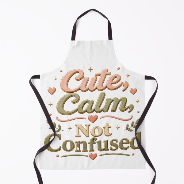 Item preview, Cute Calm Not Confused Self Respect Quote designed and sold by JagrDesigns.