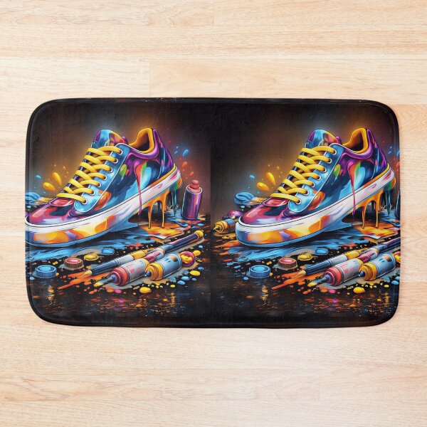 Item preview, Vibrant Painted Sneaker Explosion designed and sold by BoB-66.