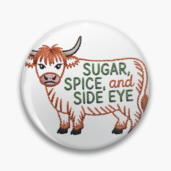 Item preview, Sugar, Spice, and Side Eye designed and sold by theartfulaspie.