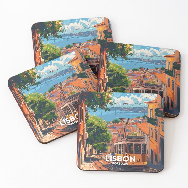 Item preview, Lisbon  Portugal - Travel art designed and sold by Marciolini.