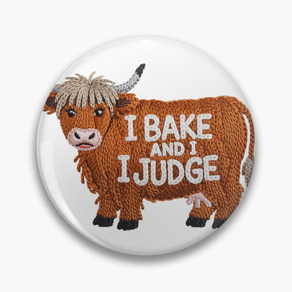 Item preview, I Bake and I Judge designed and sold by theartfulaspie.