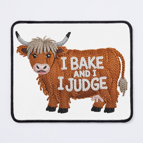 Item preview, I Bake and I Judge designed and sold by theartfulaspie.
