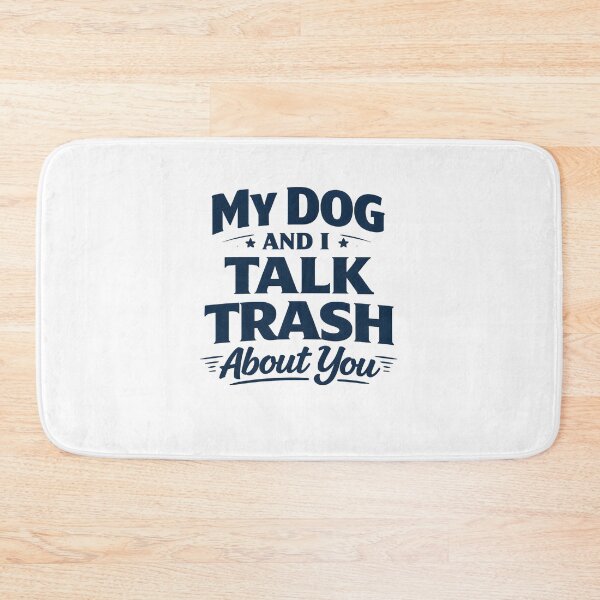 Item preview, Funny Dog Lover Shirt – My Dog and I Talk Trash designed and sold by PixelForge11.