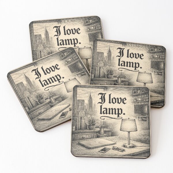 Item preview, Anchorman - I Love Lamp etching designed and sold by JJSizzleheimer.