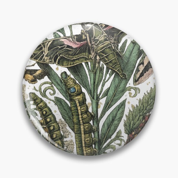 Item preview, Vintage Entomology Illustration Moth Botanical Design for Nature Lovers designed and sold by RickE.
