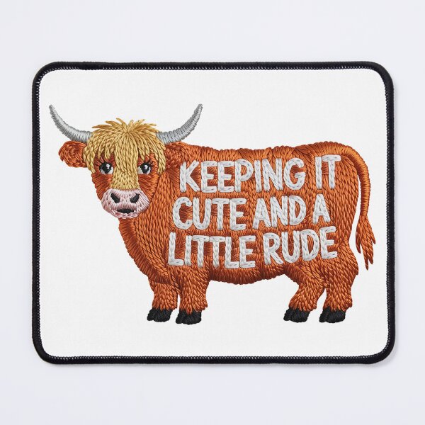 Item preview, Keeping It Cute and a Little Rude designed and sold by theartfulaspie.