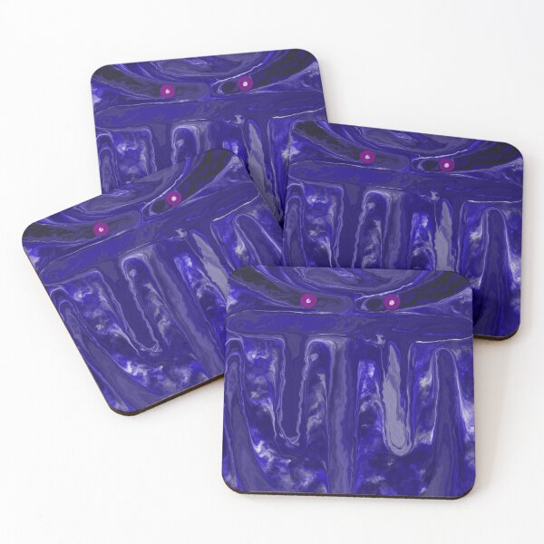Item preview, Abstract Indigo Melt Face Surreal designed and sold by Velmoraq.