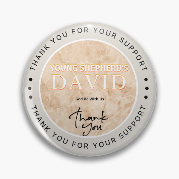 Item preview, "Cute Sheep Sticker - Young Shepherd's David" designed and sold by DavisCollection.