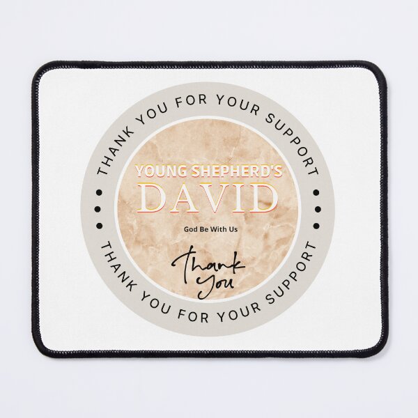 Item preview, "Cute Sheep Sticker - Young Shepherd's David" designed and sold by DavisCollection.