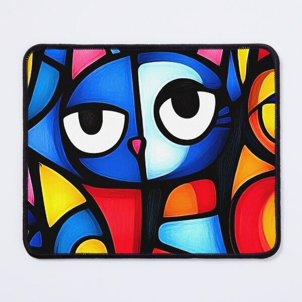 Item preview, Pop Art Colorful Cat Fantasy Design Abstract Art designed and sold by DEC02.